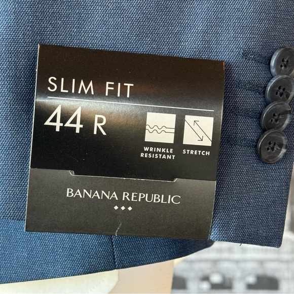 🎯SOLD🎯 Banana Republic Slim Fit Suit Jacket/Blazer NWT - Picture 6 of 13
